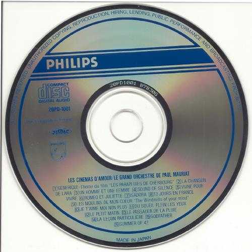 PaulMauriat-PlatinumCDMemories(3Jap.CD-1987-1988)日本版[FLAC+CUE]
